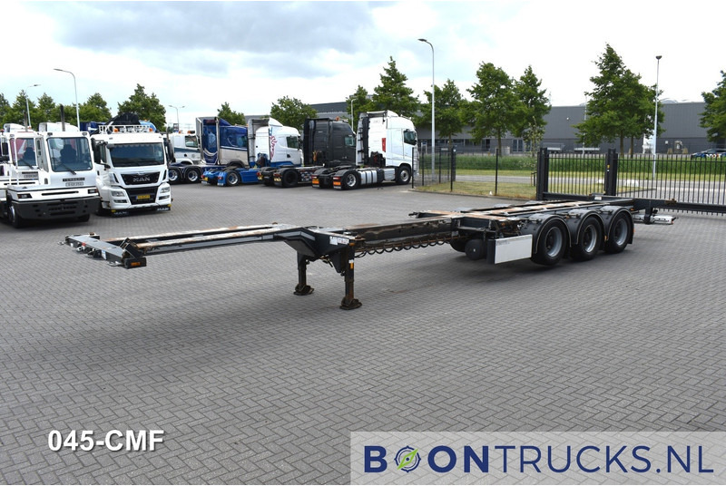 D-Tec FLEXITRAILER | 2x20-30-40-45ft HC * 2x EXTENDABLE * LIFT AXLE * NL TRAILER - Xe chở container/ Sơ mi rơ moóc hoán đổi thân: hình 5 D-Tec FLEXITRAILER | 2x20-30-40-45ft HC * 2x EXTENDABLE * LIFT AXLE * NL TRAILER - Xe chở container/ Sơ mi rơ moóc hoán đổi thân: hình 5