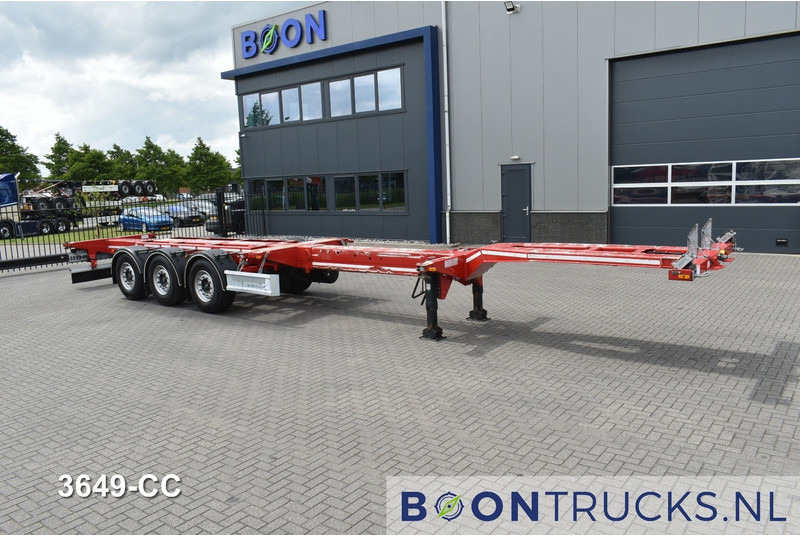D-Tec FLEXITRAILER | 2x20-30-40-45ft HC * 2x LIFT AXLE * 2x EXTENDABLE * DISC BRAKES - Xe chở container/ Sơ mi rơ moóc hoán đổi thân: hình 4 D-Tec FLEXITRAILER | 2x20-30-40-45ft HC * 2x LIFT AXLE * 2x EXTENDABLE * DISC BRAKES - Xe chở container/ Sơ mi rơ moóc hoán đổi thân: hình 4