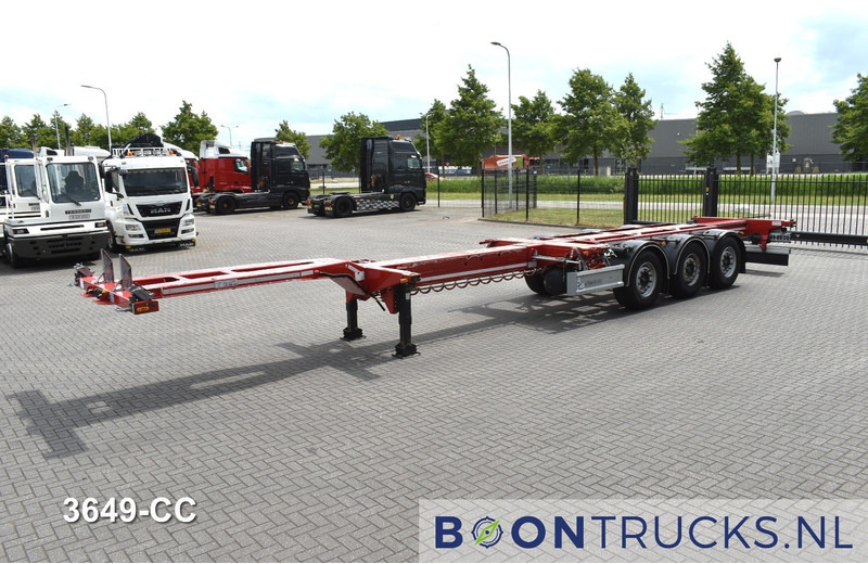 D-Tec FLEXITRAILER | 2x20-30-40-45ft HC * 2x LIFT AXLE * 2x EXTENDABLE * DISC BRAKES - Xe chở container/ Sơ mi rơ moóc hoán đổi thân: hình 5 D-Tec FLEXITRAILER | 2x20-30-40-45ft HC * 2x LIFT AXLE * 2x EXTENDABLE * DISC BRAKES - Xe chở container/ Sơ mi rơ moóc hoán đổi thân: hình 5