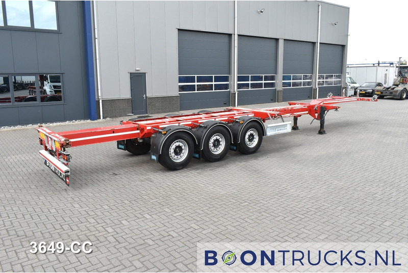D-Tec FLEXITRAILER | 2x20-30-40-45ft HC * 2x LIFT AXLE * 2x EXTENDABLE * DISC BRAKES - Xe chở container/ Sơ mi rơ moóc hoán đổi thân: hình 2 D-Tec FLEXITRAILER | 2x20-30-40-45ft HC * 2x LIFT AXLE * 2x EXTENDABLE * DISC BRAKES - Xe chở container/ Sơ mi rơ moóc hoán đổi thân: hình 2