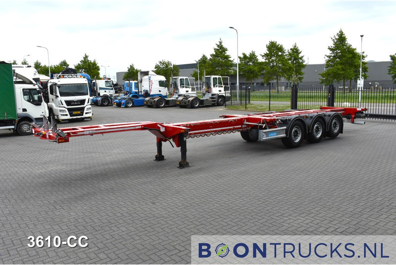 D-Tec FLEXITRAILER | 2x20-30-40-45ft HC * 2x LIFT AXLE * 2x EXTENDABLE * DISC BRAKES - Xe chở container/ Sơ mi rơ moóc hoán đổi thân: hình 5 D-Tec FLEXITRAILER | 2x20-30-40-45ft HC * 2x LIFT AXLE * 2x EXTENDABLE * DISC BRAKES - Xe chở container/ Sơ mi rơ moóc hoán đổi thân: hình 5