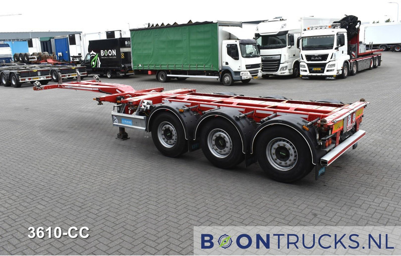 D-Tec FLEXITRAILER | 2x20-30-40-45ft HC * 2x LIFT AXLE * 2x EXTENDABLE * DISC BRAKES - Xe chở container/ Sơ mi rơ moóc hoán đổi thân: hình 3 D-Tec FLEXITRAILER | 2x20-30-40-45ft HC * 2x LIFT AXLE * 2x EXTENDABLE * DISC BRAKES - Xe chở container/ Sơ mi rơ moóc hoán đổi thân: hình 3