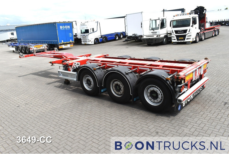 D-Tec FLEXITRAILER | 2x20-30-40-45ft HC * 2x LIFT AXLE * 2x EXTENDABLE * DISC BRAKES - Xe chở container/ Sơ mi rơ moóc hoán đổi thân: hình 3 D-Tec FLEXITRAILER | 2x20-30-40-45ft HC * 2x LIFT AXLE * 2x EXTENDABLE * DISC BRAKES - Xe chở container/ Sơ mi rơ moóc hoán đổi thân: hình 3