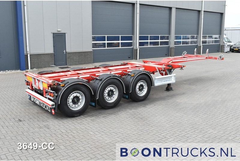 D-Tec FLEXITRAILER | 2x20-30-40-45ft HC * 2x LIFT AXLE * 2x EXTENDABLE * DISC BRAKES - Xe chở container/ Sơ mi rơ moóc hoán đổi thân: hình 1 D-Tec FLEXITRAILER | 2x20-30-40-45ft HC * 2x LIFT AXLE * 2x EXTENDABLE * DISC BRAKES - Xe chở container/ Sơ mi rơ moóc hoán đổi thân: hình 1