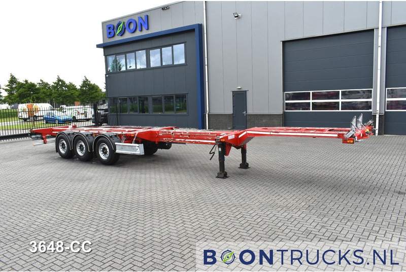 D-Tec FLEXITRAILER | 2x20-30-40-45ft HC * 2x LIFT AXLE * 2x EXTENDABLE * DISC BRAKES * MOT 05-2026 - Xe chở container/ Sơ mi rơ moóc hoán đổi thân: hình 4 D-Tec FLEXITRAILER | 2x20-30-40-45ft HC * 2x LIFT AXLE * 2x EXTENDABLE * DISC BRAKES * MOT 05-2026 - Xe chở container/ Sơ mi rơ moóc hoán đổi thân: hình 4