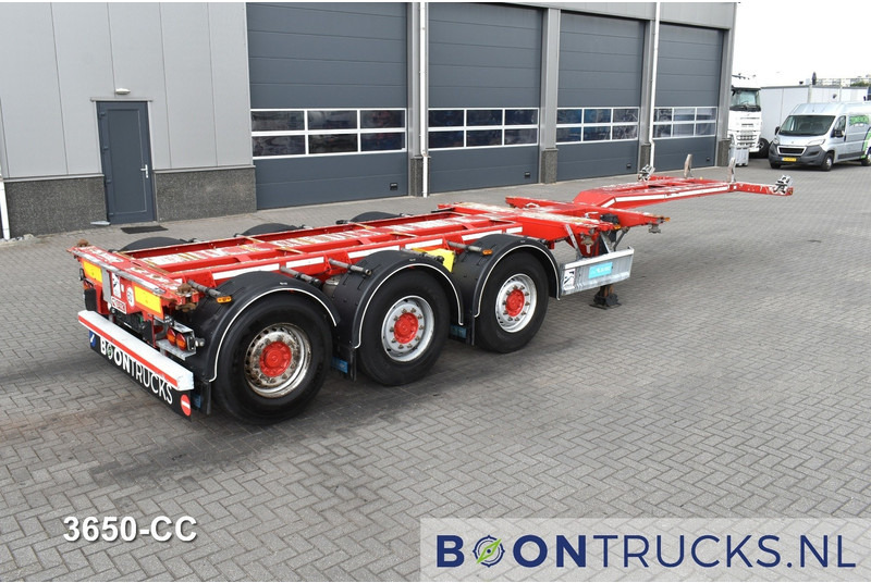 D-Tec FLEXITRAILER | 2x20-30-40-45ft HC * 2x LIFT AXLE * 2x EXTENDABLE * MOT 11-2025 - Xe chở container/ Sơ mi rơ moóc hoán đổi thân: hình 1 D-Tec FLEXITRAILER | 2x20-30-40-45ft HC * 2x LIFT AXLE * 2x EXTENDABLE * MOT 11-2025 - Xe chở container/ Sơ mi rơ moóc hoán đổi thân: hình 1
