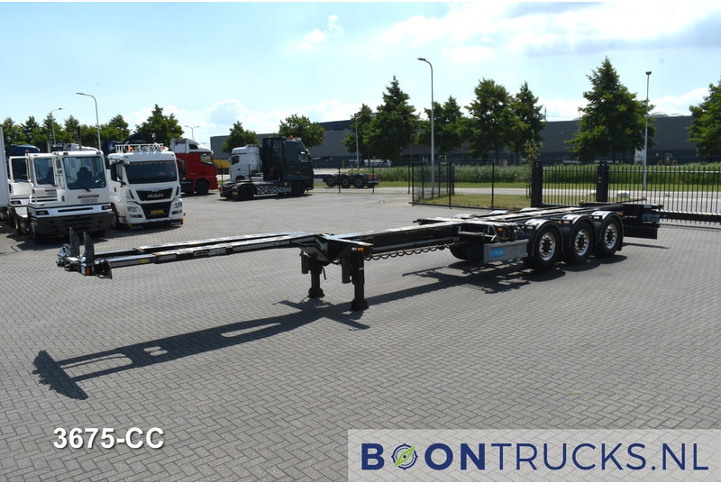 D-Tec FLEXITRAILER | 2x20-30-40-45ft HC * BPW / DISC * ALCOA * 3x EXTENDABLE - Xe chở container/ Sơ mi rơ moóc hoán đổi thân: hình 5 D-Tec FLEXITRAILER | 2x20-30-40-45ft HC * BPW / DISC * ALCOA * 3x EXTENDABLE - Xe chở container/ Sơ mi rơ moóc hoán đổi thân: hình 5