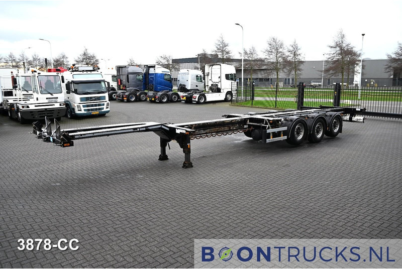 D-Tec FLEXITRAILER LS | 2x20-30-40-45ft HC * 2x LIFT AXLE * BPW / DISC * 2x EXTENDABLE - Xe chở container/ Sơ mi rơ moóc hoán đổi thân: hình 5 D-Tec FLEXITRAILER LS | 2x20-30-40-45ft HC * 2x LIFT AXLE * BPW / DISC * 2x EXTENDABLE - Xe chở container/ Sơ mi rơ moóc hoán đổi thân: hình 5
