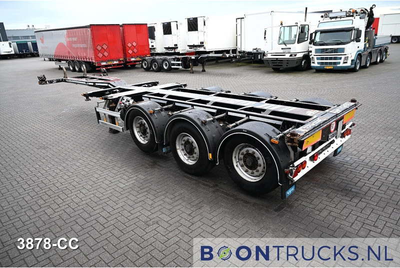 D-Tec FLEXITRAILER LS | 2x20-30-40-45ft HC * 2x LIFT AXLE * BPW / DISC * 2x EXTENDABLE - Xe chở container/ Sơ mi rơ moóc hoán đổi thân: hình 3 D-Tec FLEXITRAILER LS | 2x20-30-40-45ft HC * 2x LIFT AXLE * BPW / DISC * 2x EXTENDABLE - Xe chở container/ Sơ mi rơ moóc hoán đổi thân: hình 3