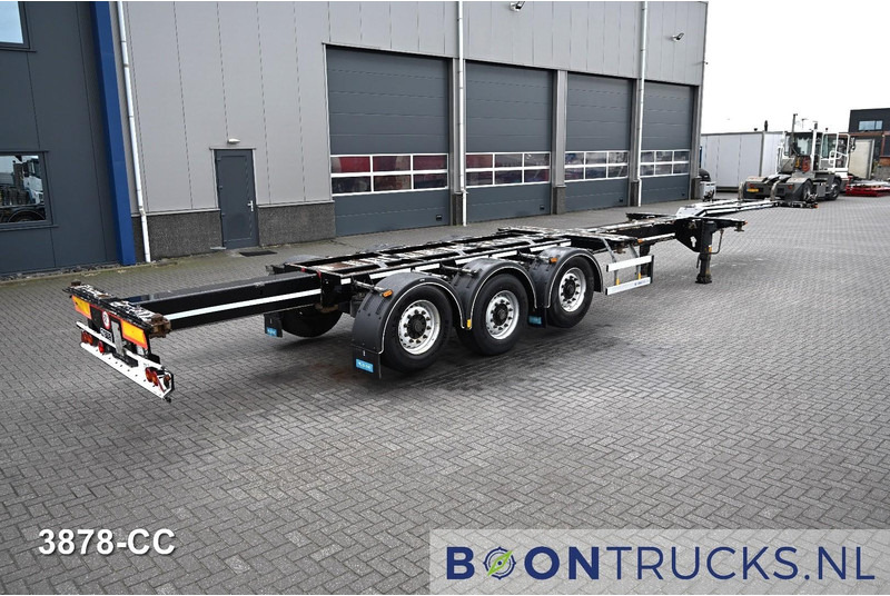 D-Tec FLEXITRAILER LS | 2x20-30-40-45ft HC * 2x LIFT AXLE * BPW / DISC * 2x EXTENDABLE - Xe chở container/ Sơ mi rơ moóc hoán đổi thân: hình 2 D-Tec FLEXITRAILER LS | 2x20-30-40-45ft HC * 2x LIFT AXLE * BPW / DISC * 2x EXTENDABLE - Xe chở container/ Sơ mi rơ moóc hoán đổi thân: hình 2