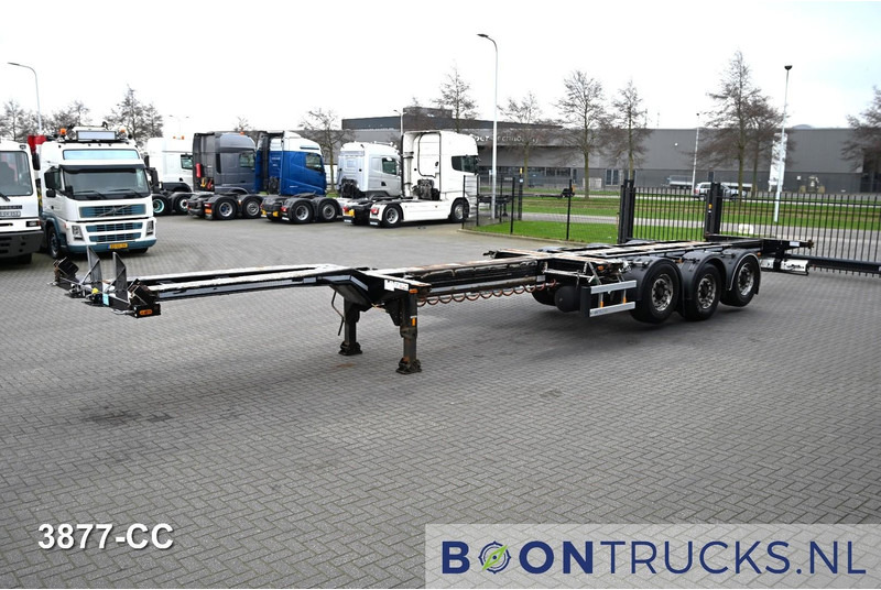 D-Tec FLEXITRAILER LS | 2x20-30-40-45ft HC * 2x LIFT AXLE * BPW / DISC * 2x EXTENDABLE - Xe chở container/ Sơ mi rơ moóc hoán đổi thân: hình 5 D-Tec FLEXITRAILER LS | 2x20-30-40-45ft HC * 2x LIFT AXLE * BPW / DISC * 2x EXTENDABLE - Xe chở container/ Sơ mi rơ moóc hoán đổi thân: hình 5