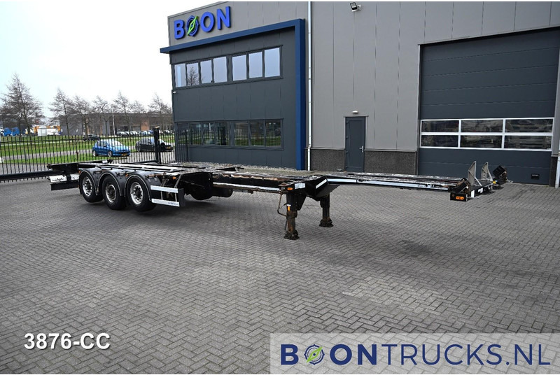 D-Tec FLEXITRAILER LS | 2x20-30-40-45ft HC * 2x LIFT AXLE * BPW / DISC * 2x EXTENDABLE - Xe chở container/ Sơ mi rơ moóc hoán đổi thân: hình 4 D-Tec FLEXITRAILER LS | 2x20-30-40-45ft HC * 2x LIFT AXLE * BPW / DISC * 2x EXTENDABLE - Xe chở container/ Sơ mi rơ moóc hoán đổi thân: hình 4