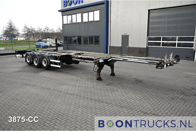 D-Tec FLEXITRAILER LS | 2x20-30-40-45ft HC * 2x LIFTAS * BPW / SCHIJF * APK 01-2027 - Xe chở container/ Sơ mi rơ moóc hoán đổi thân: hình 5 D-Tec FLEXITRAILER LS | 2x20-30-40-45ft HC * 2x LIFTAS * BPW / SCHIJF * APK 01-2027 - Xe chở container/ Sơ mi rơ moóc hoán đổi thân: hình 5