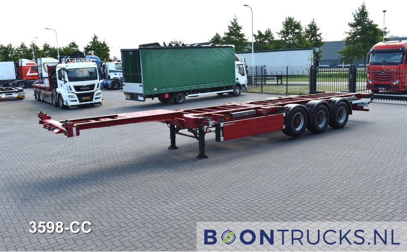 Groenewegen 40CC-12-27TUN | 2x20-30-40ft HC * LIFT AXLE * NL TRAILER - Xe chở container/ Sơ mi rơ moóc hoán đổi thân: hình 4 Groenewegen 40CC-12-27TUN | 2x20-30-40ft HC * LIFT AXLE * NL TRAILER - Xe chở container/ Sơ mi rơ moóc hoán đổi thân: hình 4