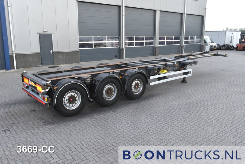 Kögel PORT 40 SIMPLEX 20 2x20-30-40ft HC * LIFT AXLE * SAF / DISC * EXTENDABLE REAR - Xe chở container/ Sơ mi rơ moóc hoán đổi thân: hình 1 Kögel PORT 40 SIMPLEX 20 2x20-30-40ft HC * LIFT AXLE * SAF / DISC * EXTENDABLE REAR - Xe chở container/ Sơ mi rơ moóc hoán đổi thân: hình 1