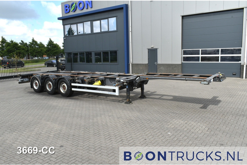 Kögel PORT 40 SIMPLEX 20 2x20-30-40ft HC * LIFT AXLE * SAF / DISC * EXTENDABLE REAR - Xe chở container/ Sơ mi rơ moóc hoán đổi thân: hình 4 Kögel PORT 40 SIMPLEX 20 2x20-30-40ft HC * LIFT AXLE * SAF / DISC * EXTENDABLE REAR - Xe chở container/ Sơ mi rơ moóc hoán đổi thân: hình 4