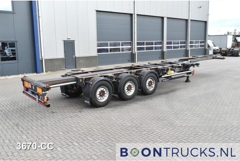 Kögel PORT 40 SIMPLEX 20 | 2x20-30-40ft HC * LIFT AXLE * SAF / DISC * EXTENDABLE REAR * MOT 02-2026 - Xe chở container/ Sơ mi rơ moóc hoán đổi thân: hình 2 Kögel PORT 40 SIMPLEX 20 | 2x20-30-40ft HC * LIFT AXLE * SAF / DISC * EXTENDABLE REAR * MOT 02-2026 - Xe chở container/ Sơ mi rơ moóc hoán đổi thân: hình 2