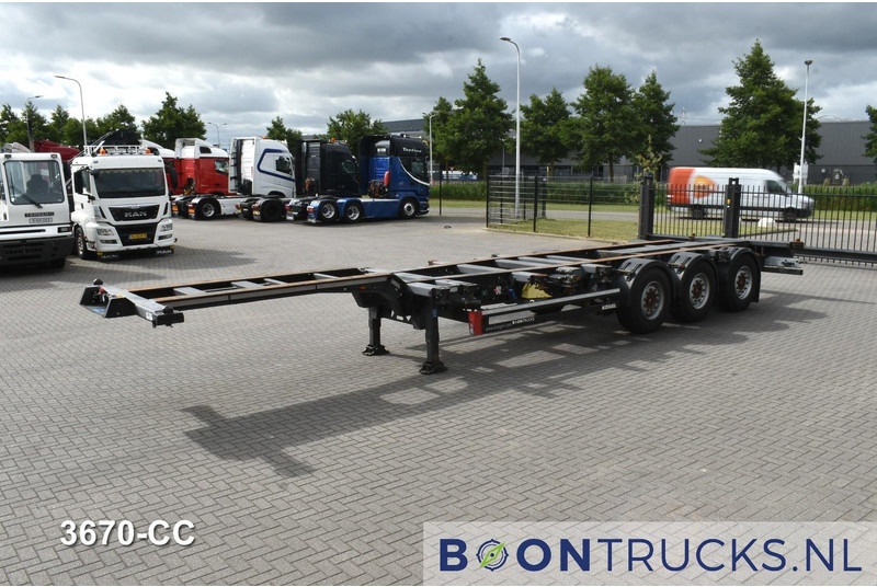 Kögel PORT 40 SIMPLEX 20 | 2x20-30-40ft HC * LIFT AXLE * SAF / DISC * EXTENDABLE REAR * MOT 02-2026 - Xe chở container/ Sơ mi rơ moóc hoán đổi thân: hình 5 Kögel PORT 40 SIMPLEX 20 | 2x20-30-40ft HC * LIFT AXLE * SAF / DISC * EXTENDABLE REAR * MOT 02-2026 - Xe chở container/ Sơ mi rơ moóc hoán đổi thân: hình 5