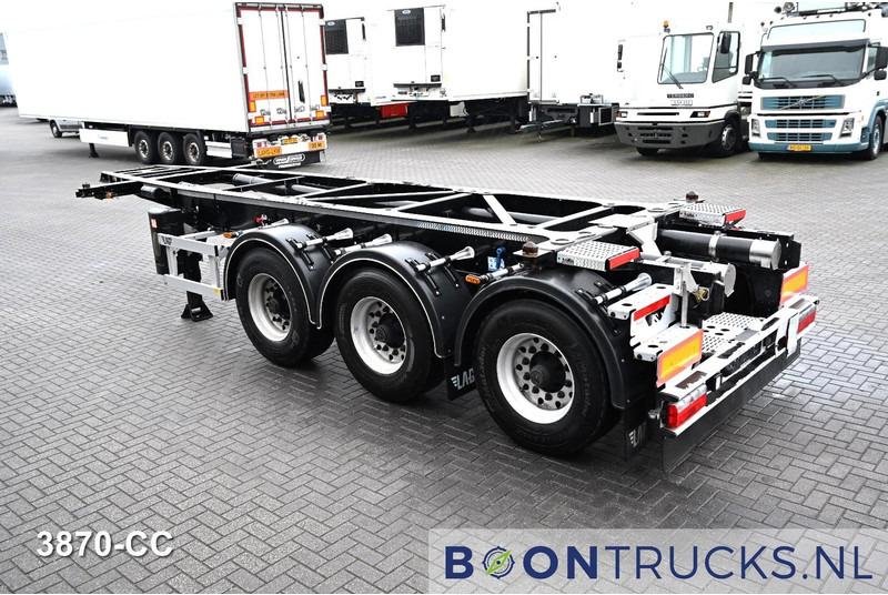 LAG O-3-CC TANK CHASSIS | 20t * 3250 Kg * ADR AT-FL-OX * BPW / DISC - Xe chở container/ Sơ mi rơ moóc hoán đổi thân: hình 3 LAG O-3-CC TANK CHASSIS | 20t * 3250 Kg * ADR AT-FL-OX * BPW / DISC - Xe chở container/ Sơ mi rơ moóc hoán đổi thân: hình 3