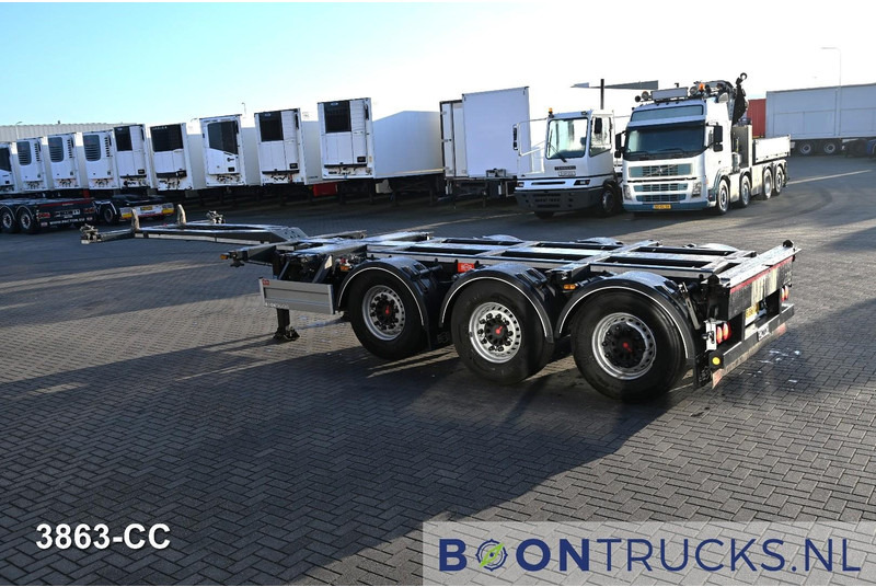 Pacton ET3 | 2x20-30-40-45ft HC * LIFT AXLE * 2x EXTENDABLE * NL TRAINER * APK 09-2026 - Xe chở container/ Sơ mi rơ moóc hoán đổi thân: hình 3 Pacton ET3 | 2x20-30-40-45ft HC * LIFT AXLE * 2x EXTENDABLE * NL TRAINER * APK 09-2026 - Xe chở container/ Sơ mi rơ moóc hoán đổi thân: hình 3
