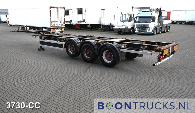 Pacton T3-007 2x20-40-45ft HC * LIFT AXLE * BPW * NL TRAILER - Xe chở container/ Sơ mi rơ moóc hoán đổi thân: hình 2 Pacton T3-007 2x20-40-45ft HC * LIFT AXLE * BPW * NL TRAILER - Xe chở container/ Sơ mi rơ moóc hoán đổi thân: hình 2