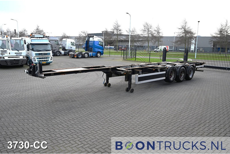 Pacton T3-007 2x20-40-45ft HC * LIFT AXLE * BPW * NL TRAILER - Xe chở container/ Sơ mi rơ moóc hoán đổi thân: hình 4 Pacton T3-007 2x20-40-45ft HC * LIFT AXLE * BPW * NL TRAILER - Xe chở container/ Sơ mi rơ moóc hoán đổi thân: hình 4