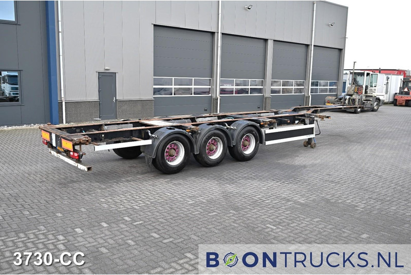 Pacton T3-007 2x20-40-45ft HC * LIFT AXLE * BPW * NL TRAILER - Xe chở container/ Sơ mi rơ moóc hoán đổi thân: hình 1 Pacton T3-007 2x20-40-45ft HC * LIFT AXLE * BPW * NL TRAILER - Xe chở container/ Sơ mi rơ moóc hoán đổi thân: hình 1