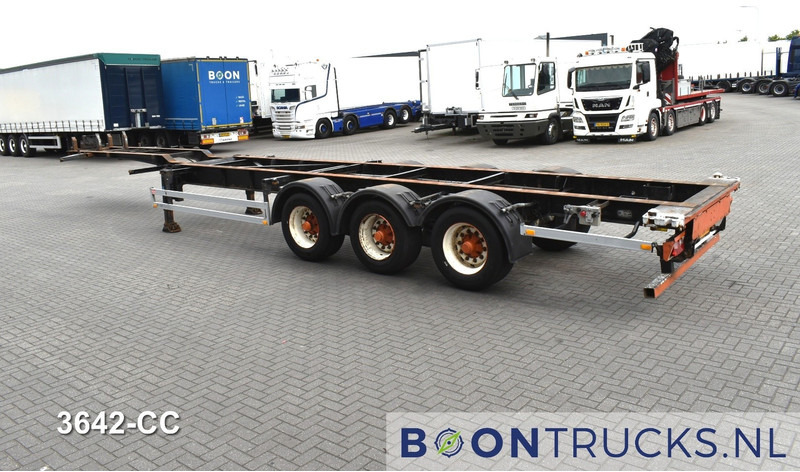 Pacton T3-007 FIXED CHASSIS | 40-45ft HC * 4500 Kg * BPW/DRUM * NL TRAILER - Xe chở container/ Sơ mi rơ moóc hoán đổi thân: hình 2 Pacton T3-007 FIXED CHASSIS | 40-45ft HC * 4500 Kg * BPW/DRUM * NL TRAILER - Xe chở container/ Sơ mi rơ moóc hoán đổi thân: hình 2