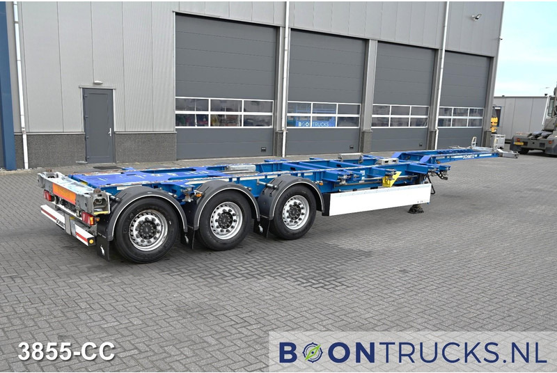 Schmitz Cargobull SCB*S3B | 2x20-30-40-45ft HC * LIFT AXLE * DISC BRAKE * EXTENDABLE REAR - Xe chở container/ Sơ mi rơ moóc hoán đổi thân: hình 1 Schmitz Cargobull SCB*S3B | 2x20-30-40-45ft HC * LIFT AXLE * DISC BRAKE * EXTENDABLE REAR - Xe chở container/ Sơ mi rơ moóc hoán đổi thân: hình 1