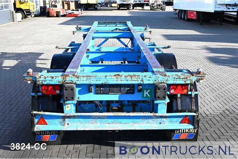 Schweriner Nutzfahrzeuge CS 20 CHASSIS | 20 ft * STEEL SUSPENSION * BPW/DRUM * 9x AVAILABLE - Xe chở container/ Sơ mi rơ moóc hoán đổi thân: hình 5 Schweriner Nutzfahrzeuge CS 20 CHASSIS | 20 ft * STEEL SUSPENSION * BPW/DRUM * 9x AVAILABLE - Xe chở container/ Sơ mi rơ moóc hoán đổi thân: hình 5