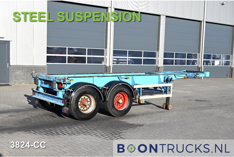 Schweriner Nutzfahrzeuge CS 20 CHASSIS | 20 ft * STEEL SUSPENSION * BPW/DRUM * 9x AVAILABLE - Xe chở container/ Sơ mi rơ moóc hoán đổi thân: hình 1 Schweriner Nutzfahrzeuge CS 20 CHASSIS | 20 ft * STEEL SUSPENSION * BPW/DRUM * 9x AVAILABLE - Xe chở container/ Sơ mi rơ moóc hoán đổi thân: hình 1