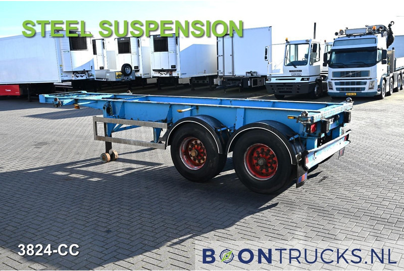 Schweriner Nutzfahrzeuge CS 20 CHASSIS | 20 ft * STEEL SUSPENSION * BPW/DRUM * 9x AVAILABLE - Xe chở container/ Sơ mi rơ moóc hoán đổi thân: hình 2 Schweriner Nutzfahrzeuge CS 20 CHASSIS | 20 ft * STEEL SUSPENSION * BPW/DRUM * 9x AVAILABLE - Xe chở container/ Sơ mi rơ moóc hoán đổi thân: hình 2