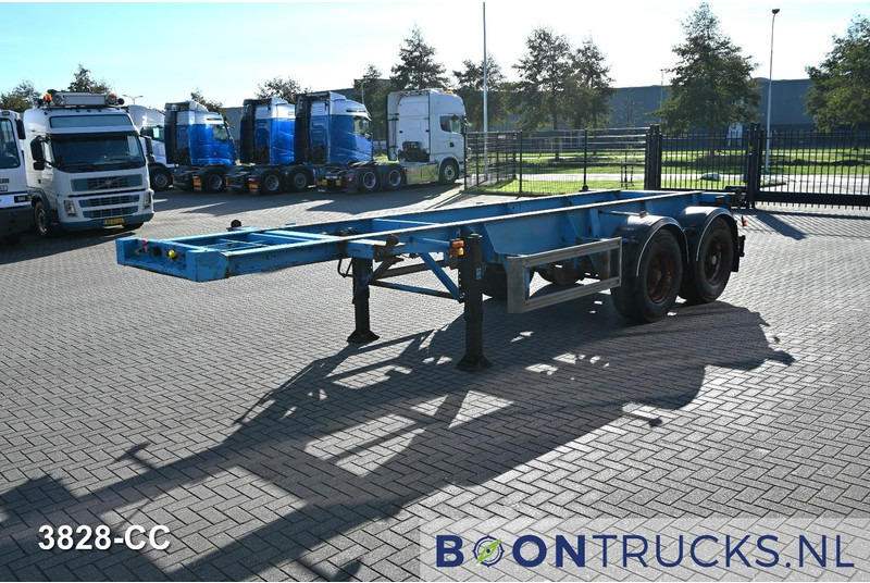Schweriner Nutzfahrzeuge CS 20 CHASSIS | 20ft * STEEL SUSPENSION * BPW/DRUM * 9x AVAILABLE - Xe chở container/ Sơ mi rơ moóc hoán đổi thân: hình 4 Schweriner Nutzfahrzeuge CS 20 CHASSIS | 20ft * STEEL SUSPENSION * BPW/DRUM * 9x AVAILABLE - Xe chở container/ Sơ mi rơ moóc hoán đổi thân: hình 4