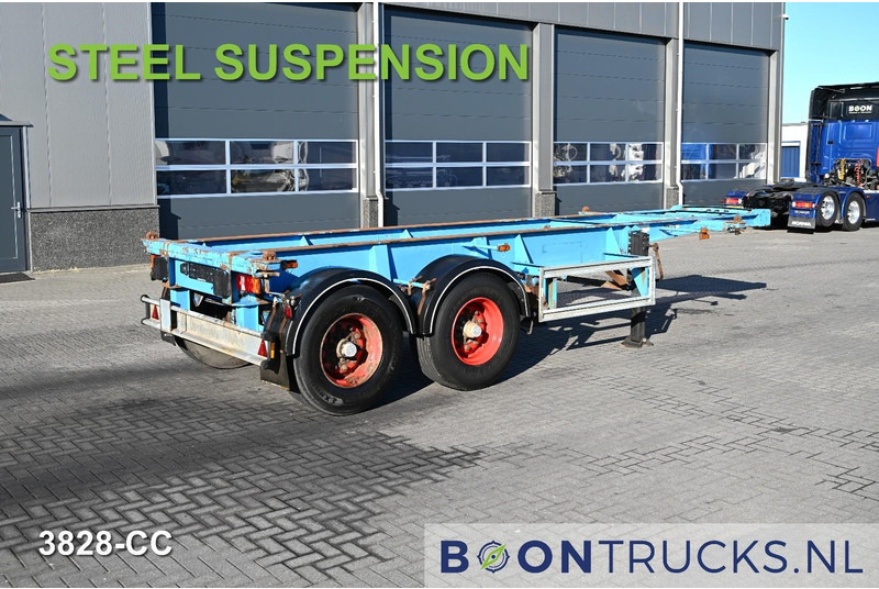 Schweriner Nutzfahrzeuge CS 20 CHASSIS | 20ft * STEEL SUSPENSION * BPW/DRUM * 9x AVAILABLE - Xe chở container/ Sơ mi rơ moóc hoán đổi thân: hình 1 Schweriner Nutzfahrzeuge CS 20 CHASSIS | 20ft * STEEL SUSPENSION * BPW/DRUM * 9x AVAILABLE - Xe chở container/ Sơ mi rơ moóc hoán đổi thân: hình 1