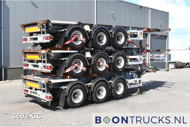 Van Hool 3B0071 STACK PRICE € 11500 | 20-30ft * ADR: FL, AT, OX * 3840 KG * LIFT AXLE - Xe chở container/ Sơ mi rơ moóc hoán đổi thân: hình 1 Van Hool 3B0071 STACK PRICE € 11500 | 20-30ft * ADR: FL, AT, OX * 3840 KG * LIFT AXLE - Xe chở container/ Sơ mi rơ moóc hoán đổi thân: hình 1