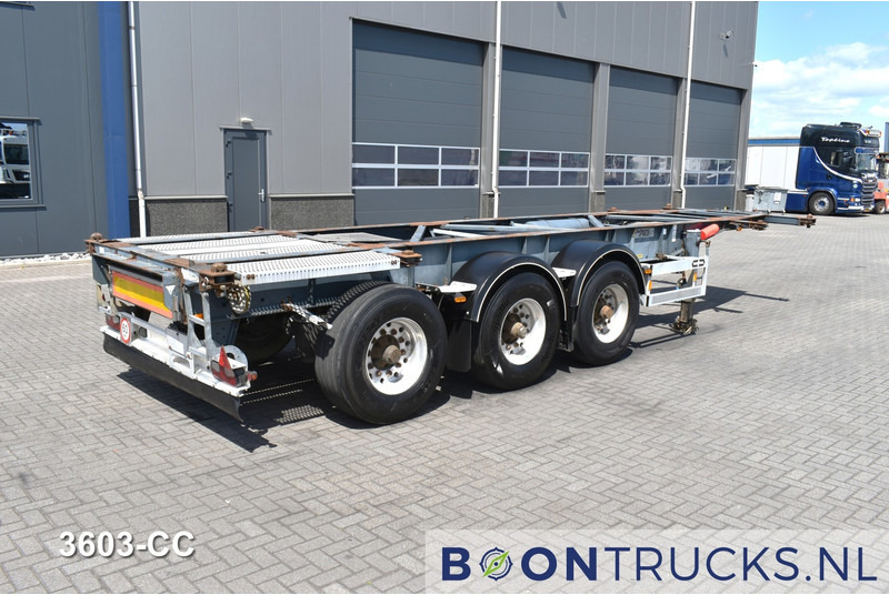 Van Hool 3B0071 TANK CHASSIS | 20-30ft * ADR: FL, AT, OX * 3840 KG * LIFT AXLE - Xe chở container/ Sơ mi rơ moóc hoán đổi thân: hình 1 Van Hool 3B0071 TANK CHASSIS | 20-30ft * ADR: FL, AT, OX * 3840 KG * LIFT AXLE - Xe chở container/ Sơ mi rơ moóc hoán đổi thân: hình 1