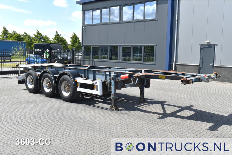 Van Hool 3B0071 TANK CHASSIS | 20-30ft * ADR: FL, AT, OX * 3840 KG * LIFT AXLE - Xe chở container/ Sơ mi rơ moóc hoán đổi thân: hình 4 Van Hool 3B0071 TANK CHASSIS | 20-30ft * ADR: FL, AT, OX * 3840 KG * LIFT AXLE - Xe chở container/ Sơ mi rơ moóc hoán đổi thân: hình 4