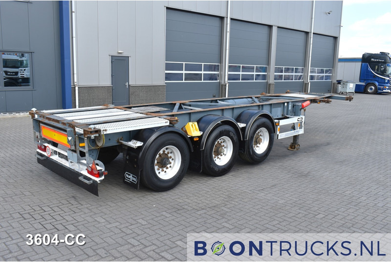 Van Hool 3B0071 TANK CHASSIS | 20-30ft * ADR: FL, AT, OX * 3840 KG * LIFT AXLE - Xe chở container/ Sơ mi rơ moóc hoán đổi thân: hình 1 Van Hool 3B0071 TANK CHASSIS | 20-30ft * ADR: FL, AT, OX * 3840 KG * LIFT AXLE - Xe chở container/ Sơ mi rơ moóc hoán đổi thân: hình 1