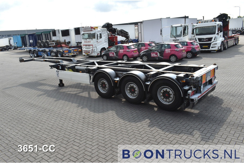 Van Hool A3C002 2x20-30-40-45ft HC * LIFT AXLE * SAF / DISC * EXTENDABLE REAR - Xe chở container/ Sơ mi rơ moóc hoán đổi thân: hình 3 Van Hool A3C002 2x20-30-40-45ft HC * LIFT AXLE * SAF / DISC * EXTENDABLE REAR - Xe chở container/ Sơ mi rơ moóc hoán đổi thân: hình 3