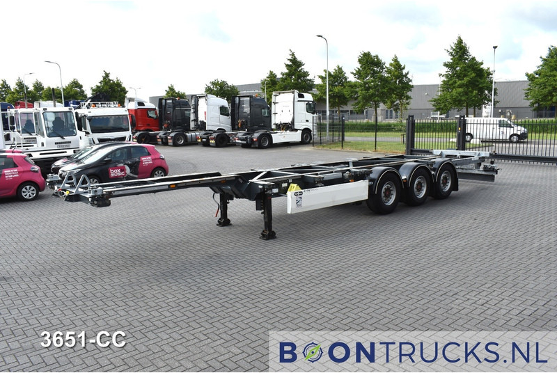 Van Hool A3C002 2x20-30-40-45ft HC * LIFT AXLE * SAF / DISC * EXTENDABLE REAR - Xe chở container/ Sơ mi rơ moóc hoán đổi thân: hình 5 Van Hool A3C002 2x20-30-40-45ft HC * LIFT AXLE * SAF / DISC * EXTENDABLE REAR - Xe chở container/ Sơ mi rơ moóc hoán đổi thân: hình 5