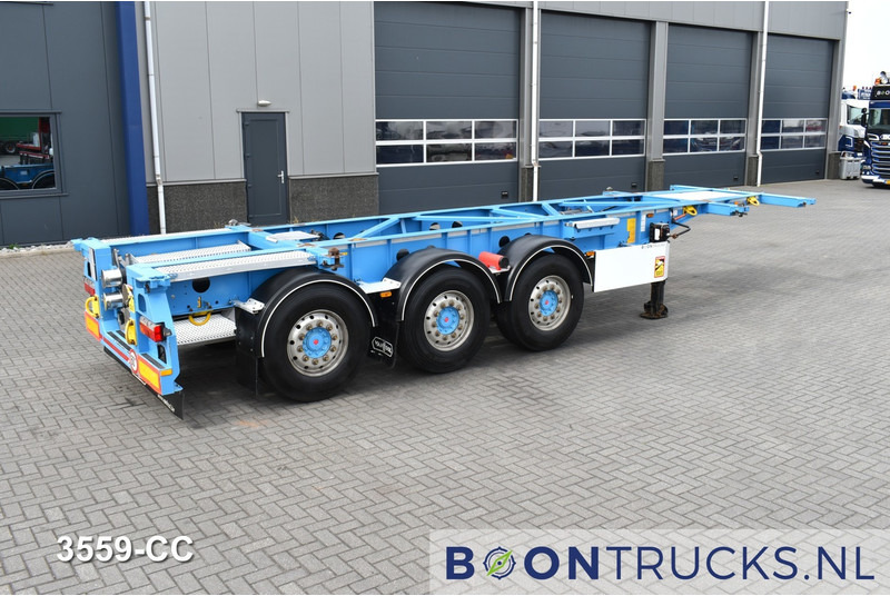 Van Hool A3C002 TANK CHASSIS | 20-30ft * ADR AT FL EX/II EX/III * 3680 Kg * NL TRAILER - Xe chở container/ Sơ mi rơ moóc hoán đổi thân: hình 1 Van Hool A3C002 TANK CHASSIS | 20-30ft * ADR AT FL EX/II EX/III * 3680 Kg * NL TRAILER - Xe chở container/ Sơ mi rơ moóc hoán đổi thân: hình 1