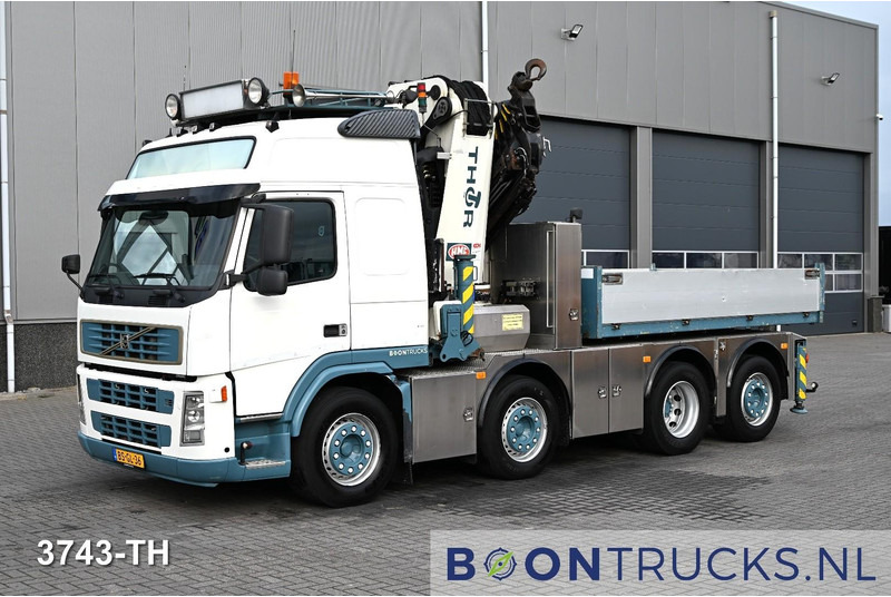 Xe đầu kéo Volvo FM 480 8x2 R + HMF THOR 8520 K5 | 85 T/M CRANE * WINCH * MANUAL * NL TRUCK * TOP!: hình 15