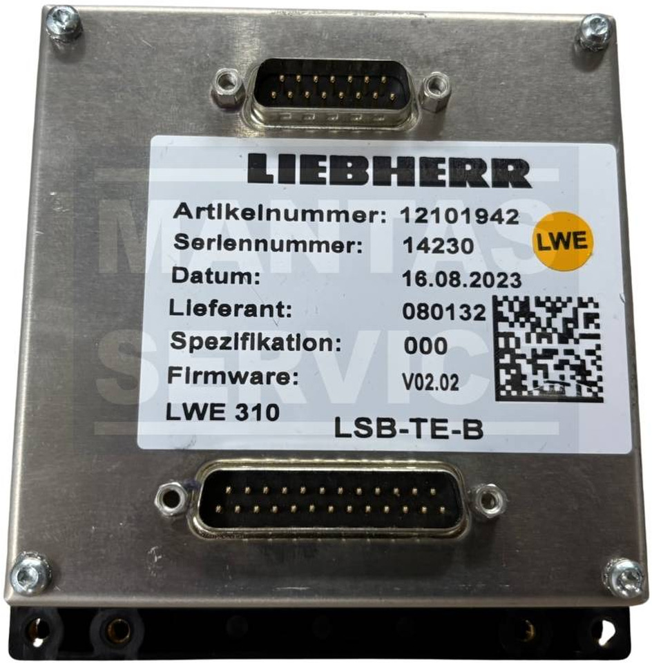 LIEBHERR KEYBOARD UNIT 12101942 - Phụ tùng cho Máy móc xây dựng: hình 2 LIEBHERR KEYBOARD UNIT 12101942 - Phụ tùng cho Máy móc xây dựng: hình 2