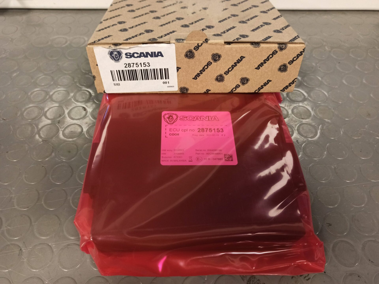 SCANIA ECU COO8 - 2875153 - ECU cho Xe tải: hình 1 SCANIA ECU COO8 - 2875153 - ECU cho Xe tải: hình 1