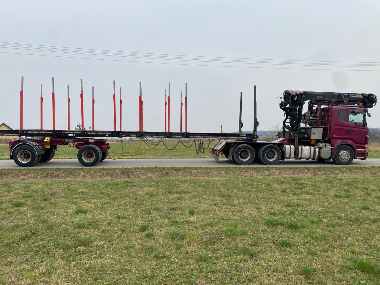 SCANIA R500 - Xe chở gỗ, Xe cẩu tự hành: hình 4 SCANIA R500 - Xe chở gỗ, Xe cẩu tự hành: hình 4