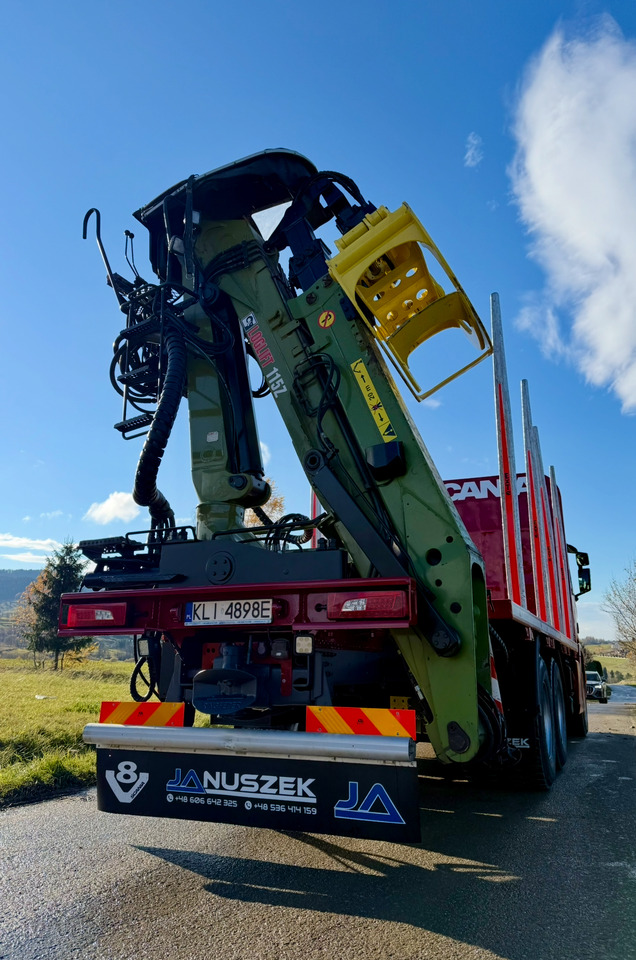 SCANIA R520 XT - Xe chở gỗ, Xe cẩu tự hành: hình 5 SCANIA R520 XT - Xe chở gỗ, Xe cẩu tự hành: hình 5