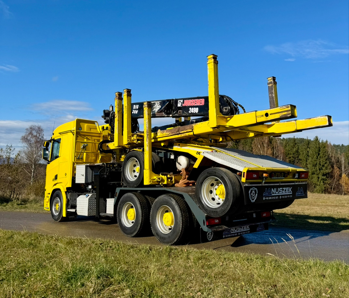 SCANIA R650 - Xe chở gỗ, Xe cẩu tự hành: hình 4 SCANIA R650 - Xe chở gỗ, Xe cẩu tự hành: hình 4