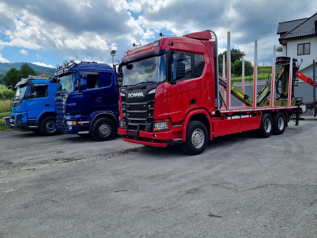 Scania R520 XT V8 - Xe chở gỗ: hình 5 Scania R520 XT V8 - Xe chở gỗ: hình 5