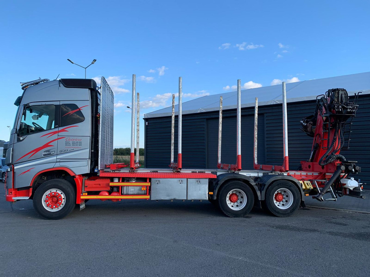 Xe chở gỗ VOLVO FH16 650: hình 6