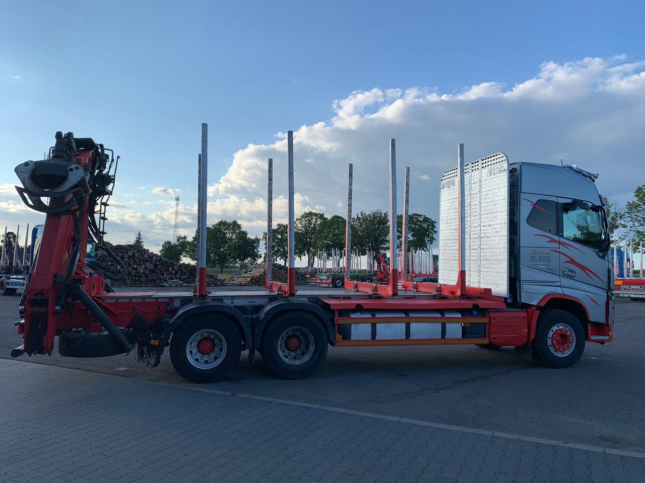 Xe chở gỗ VOLVO FH16 650: hình 11
